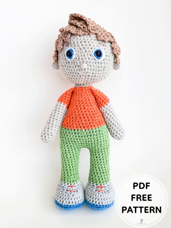 PDF Crochet PAW Patrol Alex Porter Amigurumi Free Pattern 2