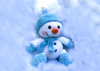PDF Crochet Plush Snowman Amigurumi Free Pattern