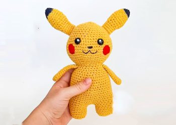 PDF Crochet Pokémon Pikachu Amigurumi Free Pattern
