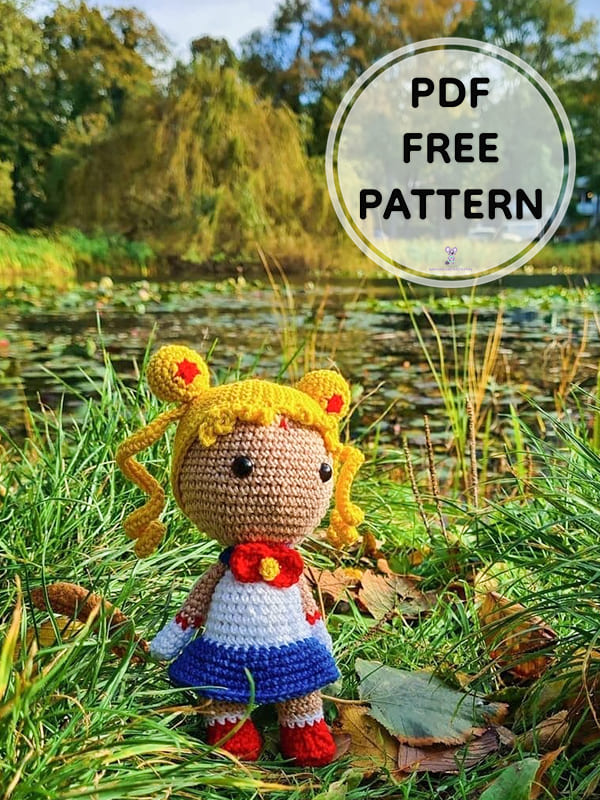 PDF Crochet Sailor Moon Amigurumi Free Pattern 2
