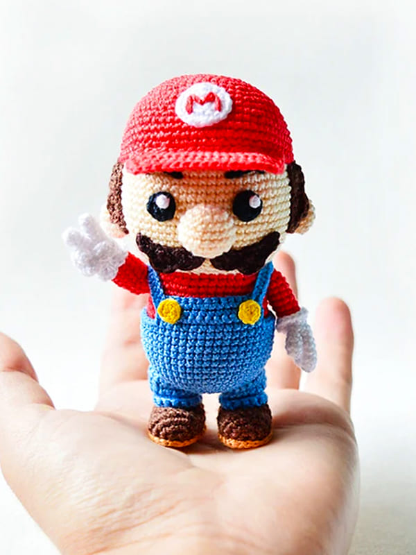 PDF Crochet Super Mario Amigurumi Free Pattern 3