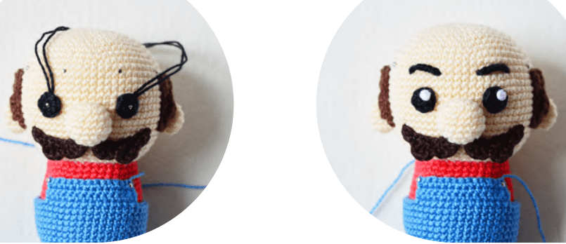 PDF Crochet Super Mario Amigurumi Free Pattern Assembly7