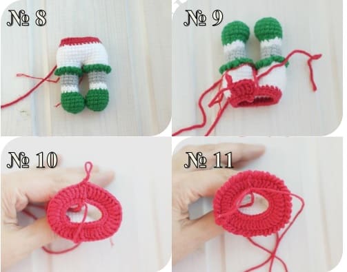Crochet Bunny Watermelon PDF Amigurumi Free Pattern 12