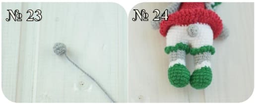 Crochet Bunny Watermelon PDF Amigurumi Free Pattern 18