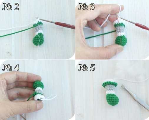 Crochet Bunny Watermelon PDF Amigurumi Free Pattern 2