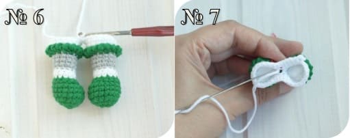 Crochet Bunny Watermelon PDF Amigurumi Free Pattern 3