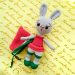Crochet Bunny Watermelon PDF Amigurumi Free Pattern 4 75x75