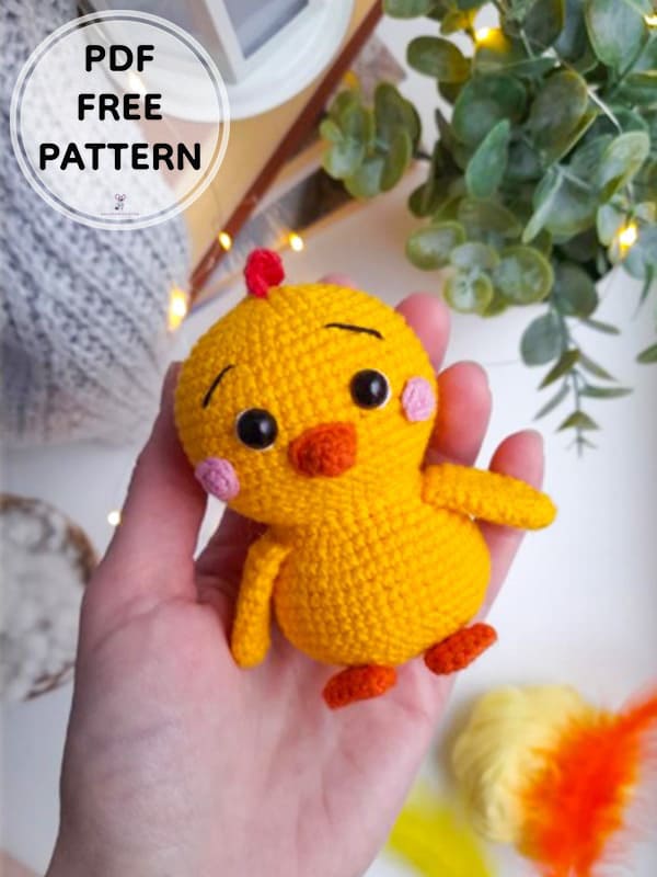 Crochet Chicken PDF Amigurumi Free Pattern 2