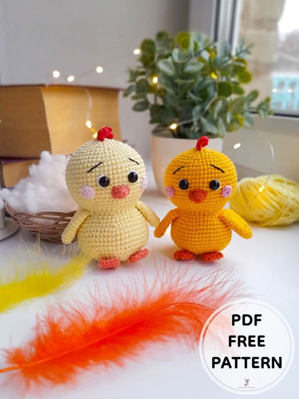 Crochet Chicken PDF Amigurumi Free Pattern