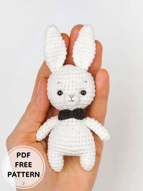 Crochet Cute Bunny PDF Amigurumi Free Pattern