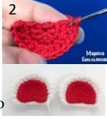 Crochet Cute Cat PDF Amigurumi Free Pattern Inner Ear