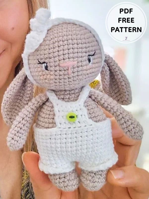 Crochet Easter Bunny PDF Amigurumi Free Pattern