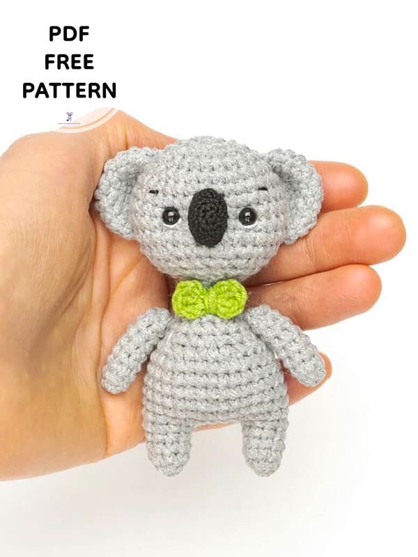 Crochet Koala PDF Amigurumi Free Pattern