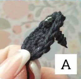 Crochet Panda Keychain PDF Amigurumi Free Pattern 1