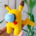 Crochet Pikachu Among Us PDF Amigurumi Free Pattern 4 75x75