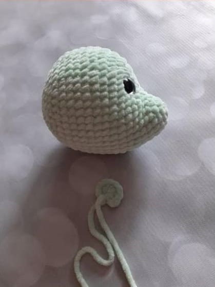 Crochet Plush Dinosaur PDF Amigurumi Free Pattern Muzzle