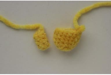 Crochet Plush Kissy Missy PDF Amigurumi Free Pattern Arms