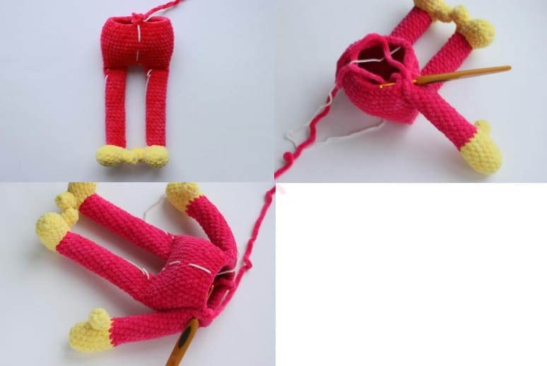 Crochet Plush Kissy Missy PDF Amigurumi Free Pattern Body Head 3