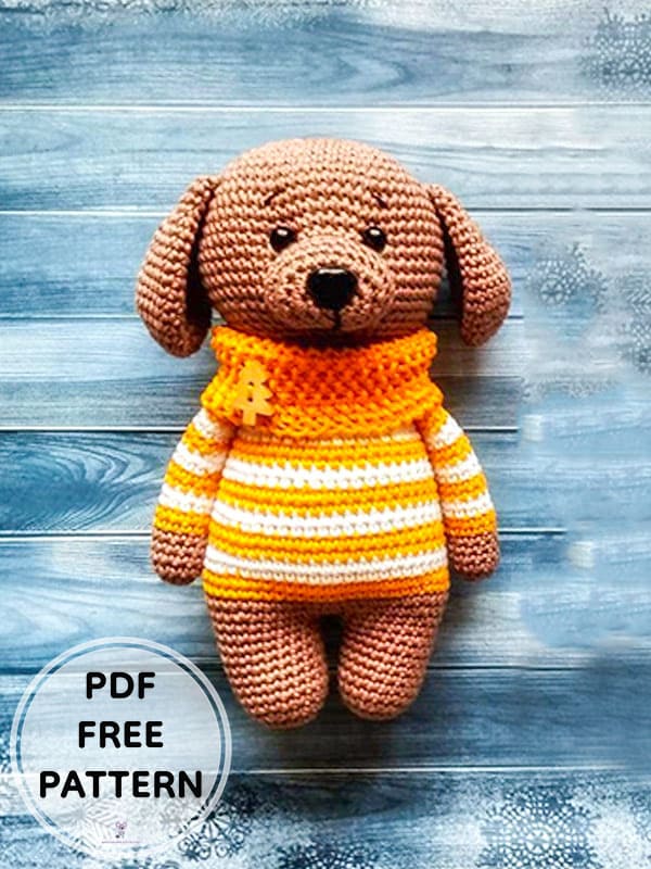 Crochet Puppy PDF Amigurumi Free Pattern 2 1