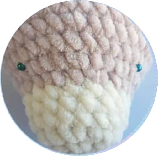 Crochet Puppy PDF Amigurumi Free Pattern Head 2
