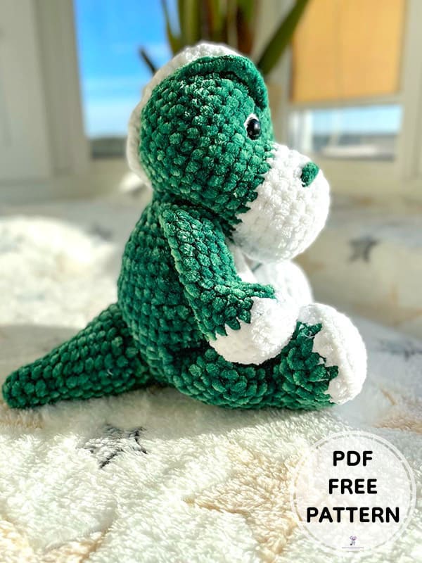 Crochet Plush Dragon Free PDF Amigurumi Pattern 3 1