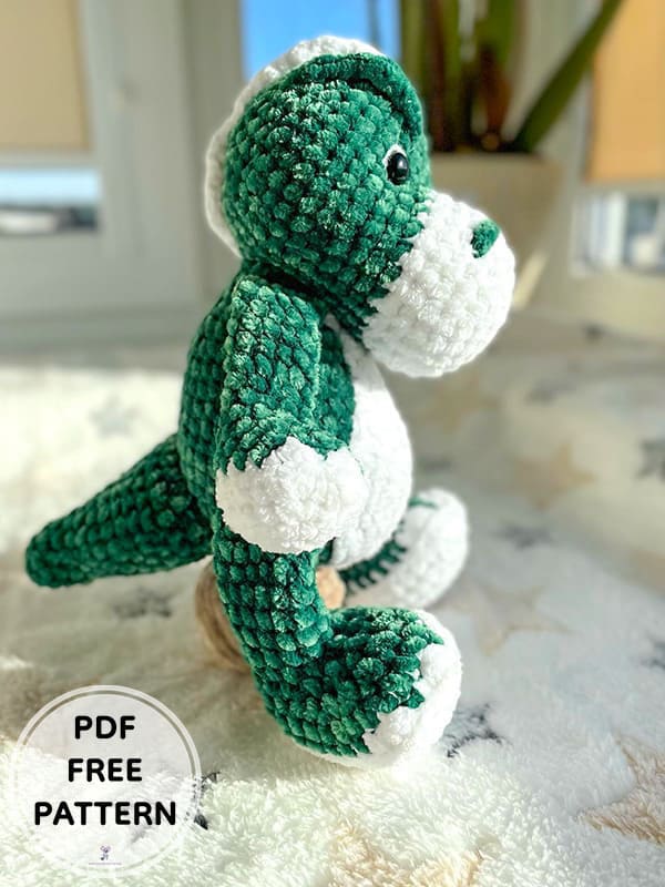 Crochet Plush Dragon Free PDF Amigurumi Pattern 5 1