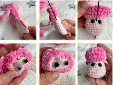Crochet Plush Sheep Free Amigurumi PDF Pattern 7