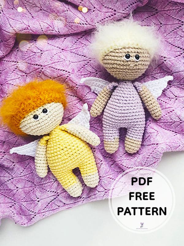 Eros Crochet Doll PDF Amigurumi Free Pattern 1