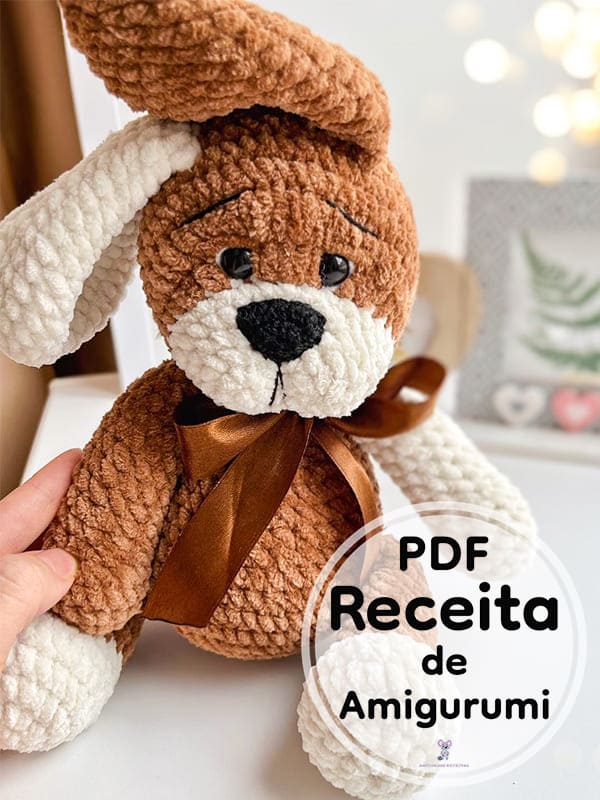 PDF Croche Cachorro De Pelucia Receita De Amigurumi Gratis 1