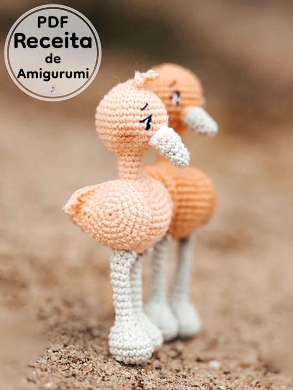 PDF Croche Flamingo Fanny Receita De Amigurumi Gratis