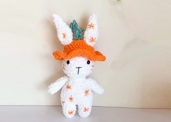 PDF Crochet Carrot Bunny Amigurumi Free Pattern