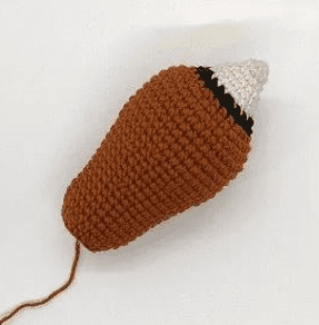 PDF Crochet Fox Rattle Amigurumi Free Pattern Body