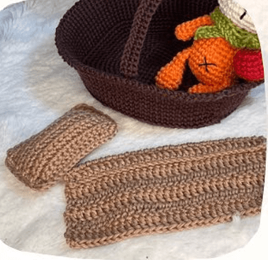 PDF Crochet Fox In The Basket Amigurumi Free Pattern 5
