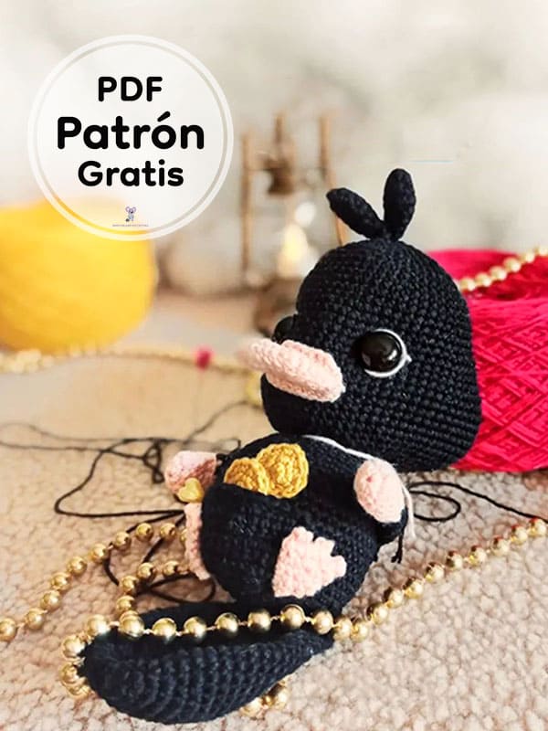 PDF Crochet Harry Potter Niffler Amigurumi Free Pattern 2