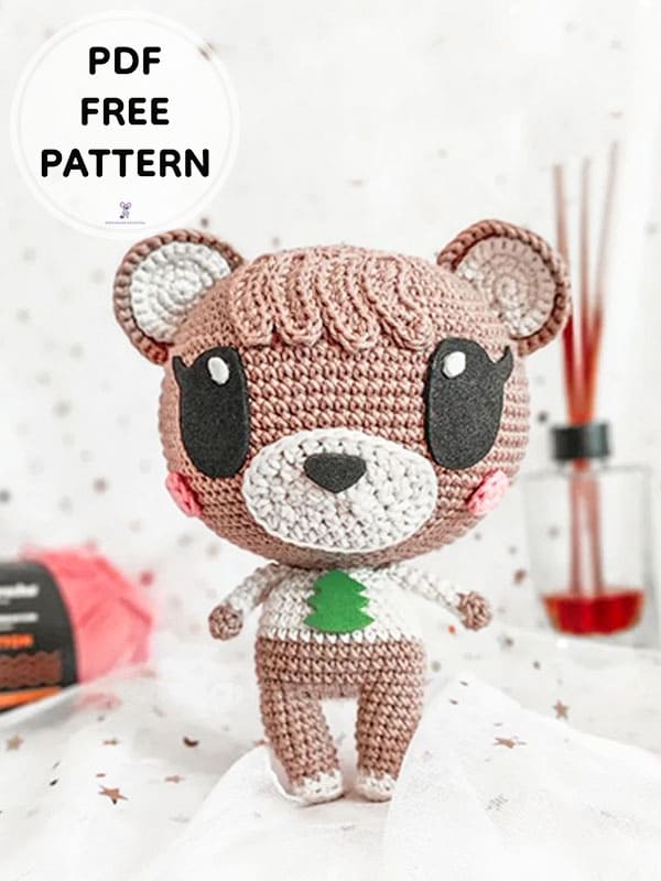 PDF Crochet Maple Bear Amigurumi Free Pattern 2