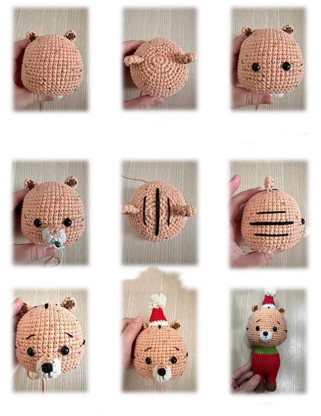 Alex The Crochet Tiger PDF Amigurumi Free Pattern 7