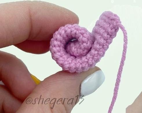 Baby Crochet Chameleon PDF Amigurumi Free Pattern Tongue
