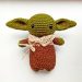 Crochet Baby Yoda PDF Amigurumi Free Pattern 3 75x75
