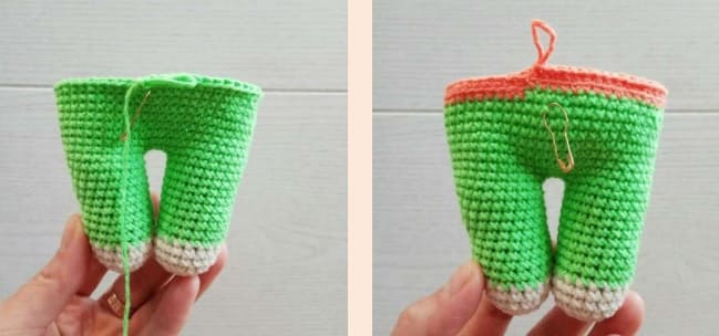 Crochet Bear The Benjamin PDF Amigurumi Free Pattern Legs And Body 6