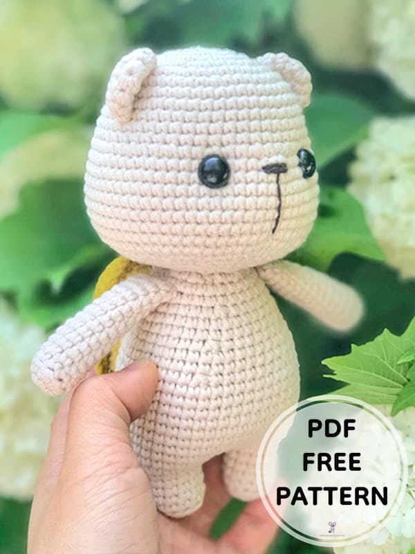 Crochet Bear Turtle PDF Amigurumi Free Pattern