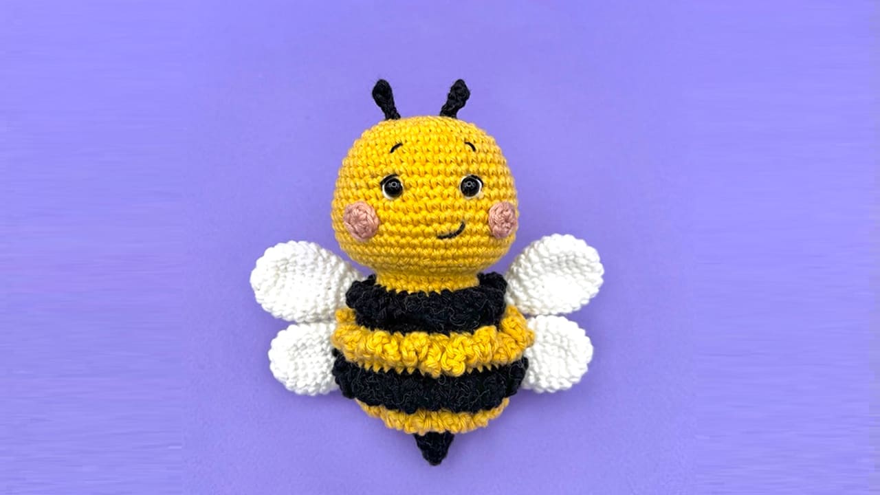 Crochet Bee PDF Amigurumi Free Pattern 2 1