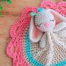 Crochet Bunny Baby Blanket PDF Amigurumi Free Pattern 2 75x75