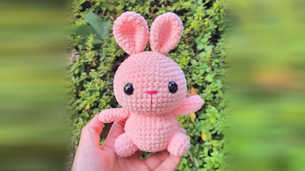 Crochet Chenille Bunny PDF Amigurumi Free Pattern 500+ PDF Passo a