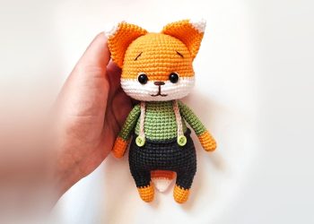 Crochet Cute Fox PDF Amigurumi Free Pattern - thumbnail
