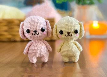 Crochet Cute Puppy Amigurumi PDF Pattern