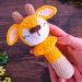 Crochet Deer Rattle PDF Amigurumi Free Pattern 75x75