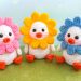Crochet Duck Flower PDF Amigurumi Free Pattern 10 75x75