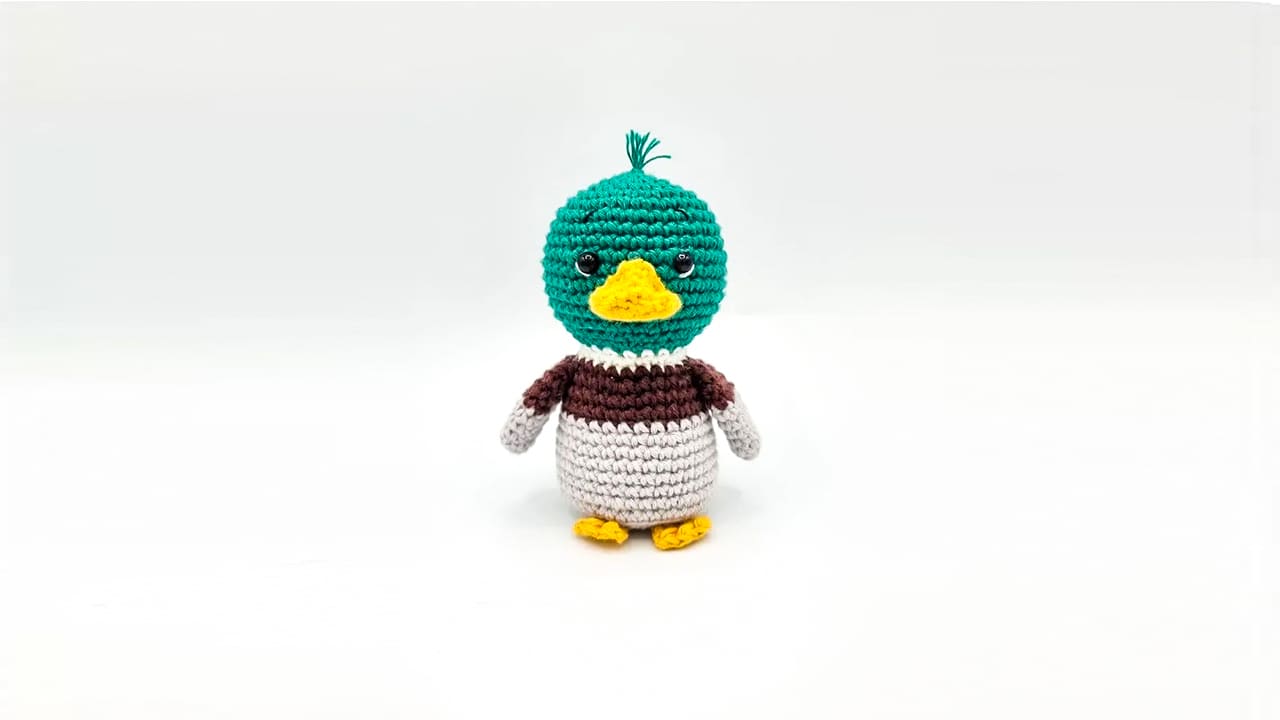 Crochet Duck PDF Amigurumi Free Pattern 2