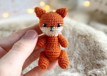 Crochet Fox Keychain PDF Amigurumi Free Pattern