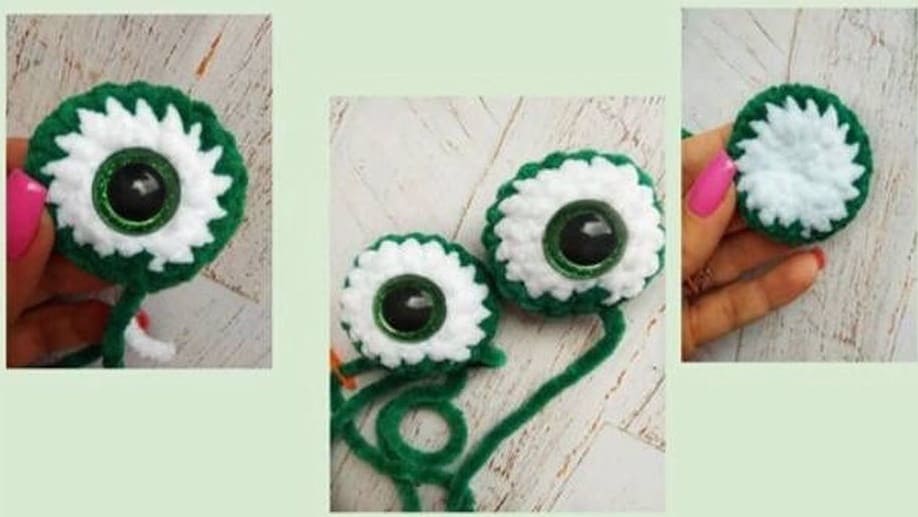 Crochet Frog PDF Amigurumi Free Pattern Eyes